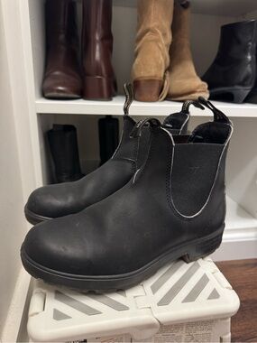 Blundstone Black Chelsea Work Boots